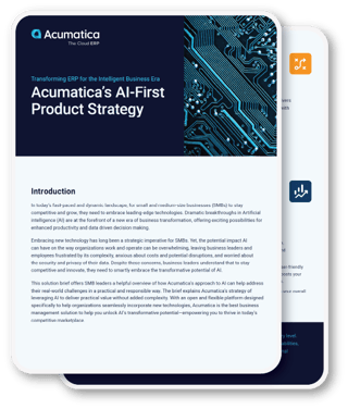 Acumatiica for landing page with shadow