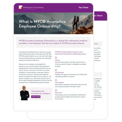 Newsletter Image_eBook Mock-up_What is MYOB Acumatica Employee Onboarding